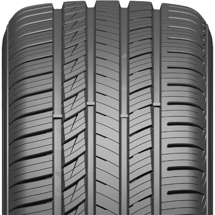 (QTY 4) 235/50R19 Ironhead Vengeance UHP HPD01 103W XL Black Wall Tires