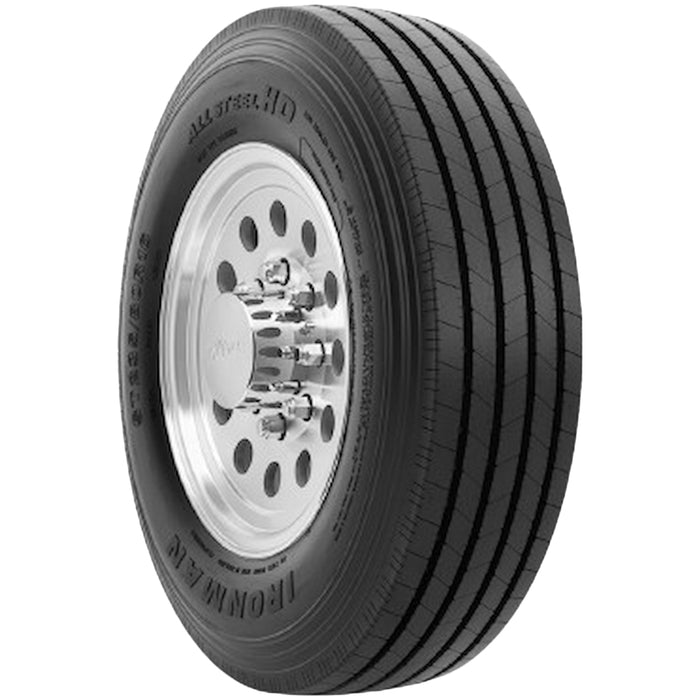 ST225/75R15 Ironman All Steel HD 121/118L LRF Black Wall Tire
