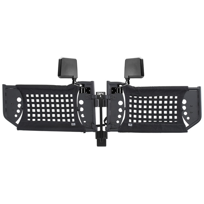 Body Armor 4x4 Front Gen 3 Trail Doors w/Mirrors & Storage Bar TJ-6137-5126-5145