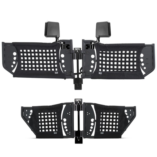 Body Armor 4x4 Front/Rear Gen 3 Trail Doors w/Mirrors & Storage Bar JL-6149-6150-5126-5145