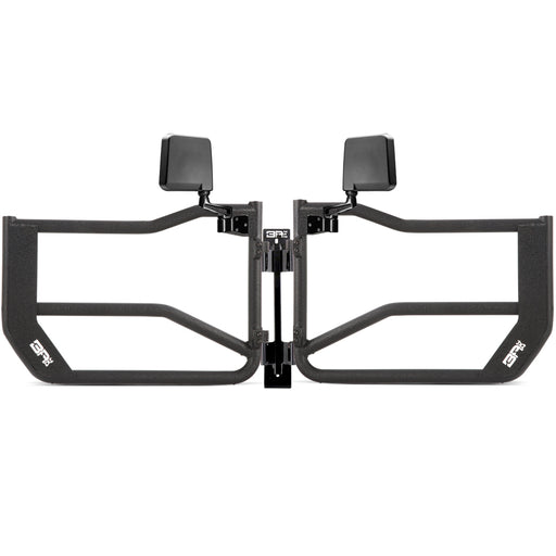 Body Armor 4x4 Front Tube Doors w/Mirrors & Storage Bar JK-6154-5126-5145
