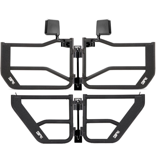 Body Armor 4x4 Front/Rear Tube Doors w/Mirrors & Storage Bar JL-6154-6155-5126-5145