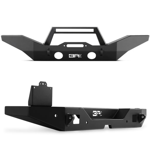 Body Armor 4x4 Front/Rear Full Width Bumpers w/Angled Bar JL-19531-5125-2965