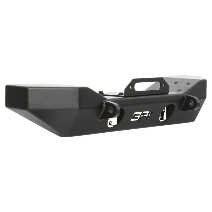 Body Armor 4x4 Front/Rear Mid-Width Bumpers w/Angled Bar & Tire Carrier JK-19532-5125-2965-5297