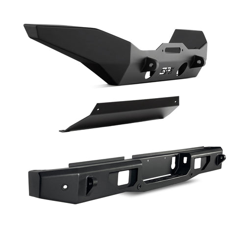 Body Armor 4x4 Front/Rear Full Width Bumpers w/Skid Plate JT-19531-5123-2965