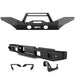 Body Armor 4x4 Front/Rear Full Width Bumpers w/Angled Bar,Bed Protector & Step JT-19531-5125-2965-5100-5101