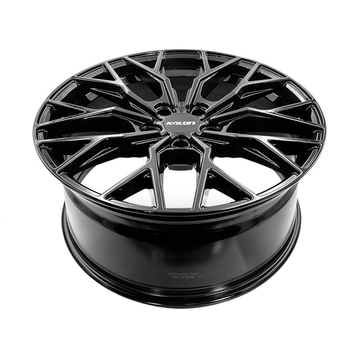 (Set of 4) Kalon 103 Inferno 17x7.5 5x115 +40mm Gloss Black Wheels Rims 17" Inch