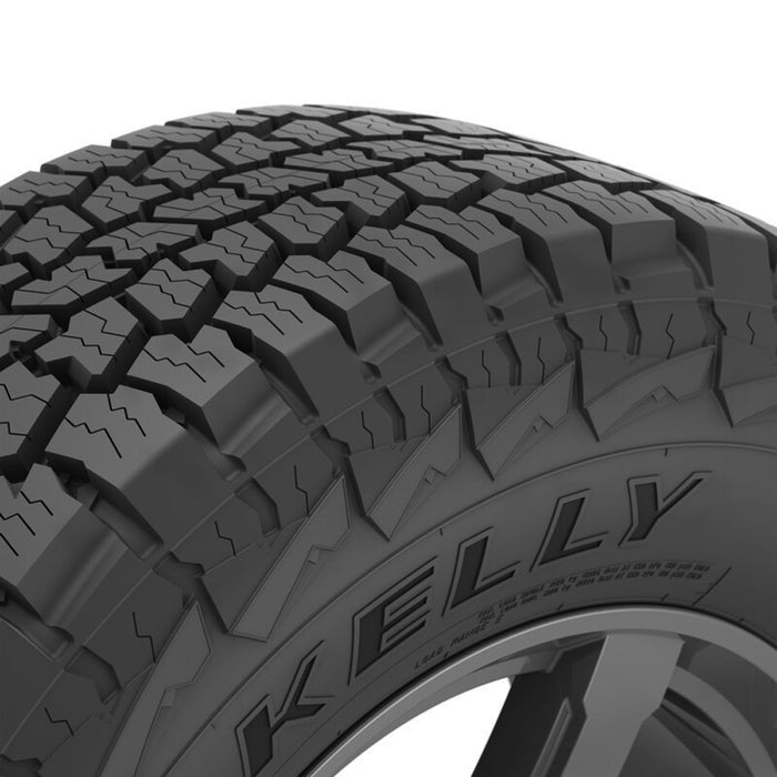 LT315/70R17 Kelly Safari AT 121/118T LRE Black Wall Tire