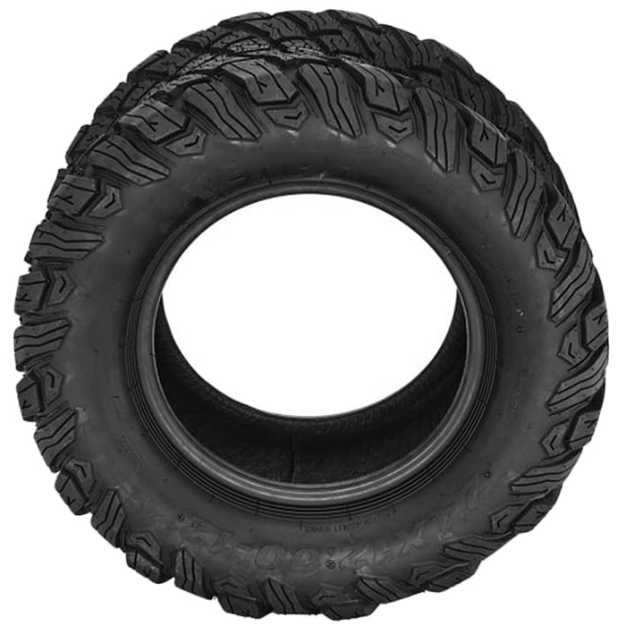 (QTY 4) 24x12.00-12 Kenda K3012 Reaper LRB Black Wall Tires