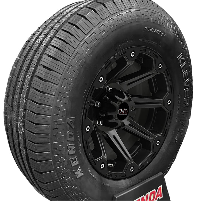 265/60R20 Kenda Klever H/T 4S KR620 112H SL Black Wall Tire