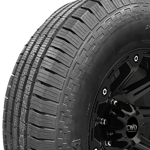 LT225/75R16 Kenda Klever H/T 4S KR620 115/112S LRE Black Wall Tire