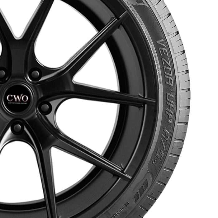 255/35ZR19 Kenda Vezda UHP A/S2 KR405 96Y XL Black Wall Tire