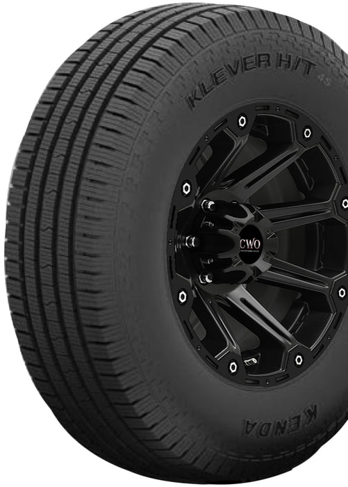LT225/75R16 Kenda Klever H/T 4S KR620 115/112S LRE Black Wall Tire