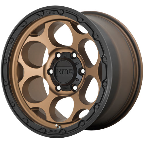 KMC KM541 Dirty Harry 17x8.5 5x5" +0mm Bronze Wheel Rim 17" Inch