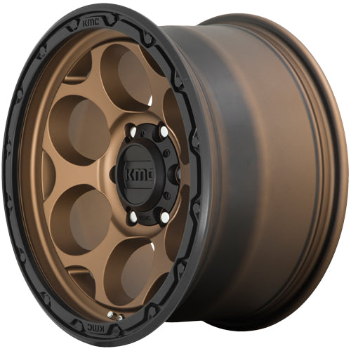 KMC KM541 Dirty Harry 17x8.5 5x5" +0mm Bronze Wheel Rim 17" Inch
