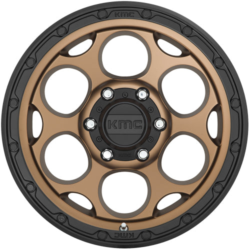 KMC KM541 Dirty Harry 17x9 6x5.5" -12mm Bronze Wheel Rim 17" Inch