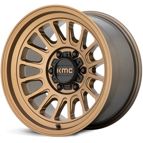 KMC KM724 Impact Overland 17x8.5 6x135 +0mm Bronze Wheel Rim 17" Inch