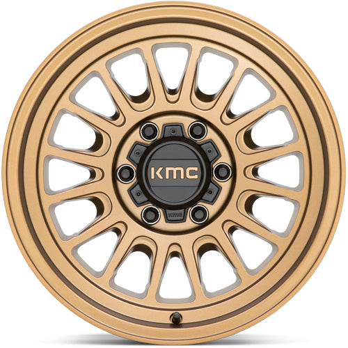KMC KM724 Impact Overland 17x8.5 6x135 +0mm Bronze Wheel Rim 17" Inch