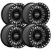 KMC UTV KS242 Aztec Beadlock KS242BE15804400-KS242BE15104400