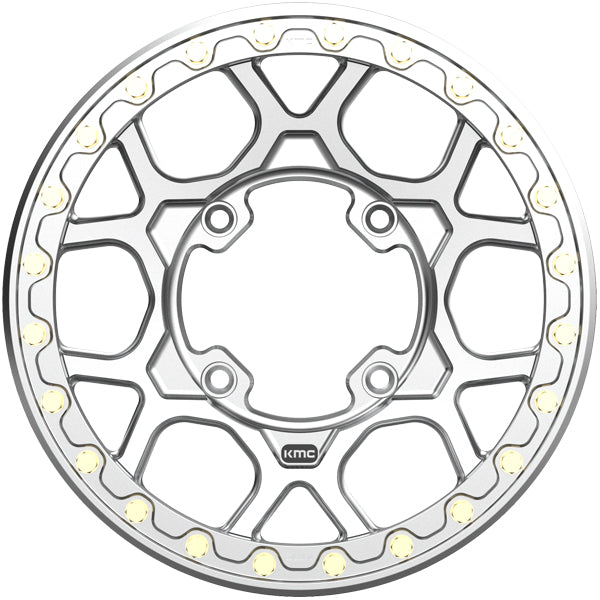 KMC UTV KS433 Mesa Beadlock Forged 15x6 4x156 +38mm Raw Wheel Rim 15" Inch