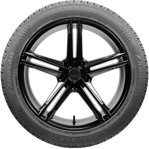 (QTY 4) 295/30R26 Landsail LS588 SUV 107W XL Black Wall Tires