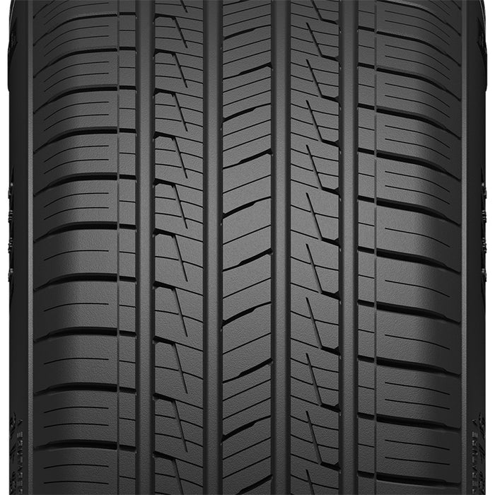 225/60R16 Lexani Quattro Tempo Primo 98H SL Black Wall Tire