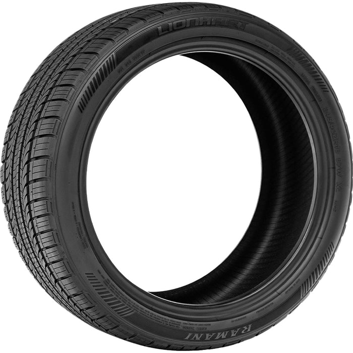 (QTY 2) 205/40ZR17 Lionhart Ramani A/S 84W XL Black Wall Tires