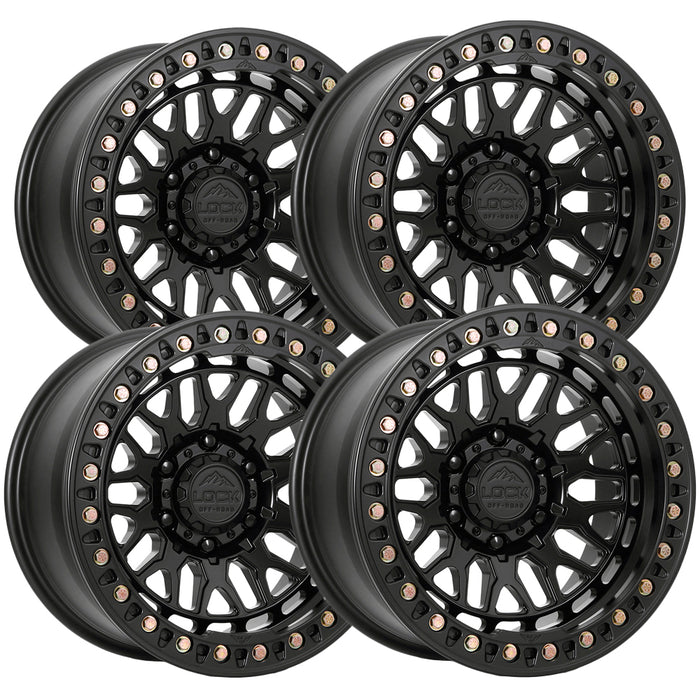 Lock Off-Road Invader Forged Beadlock INVADER-7957MB38NF