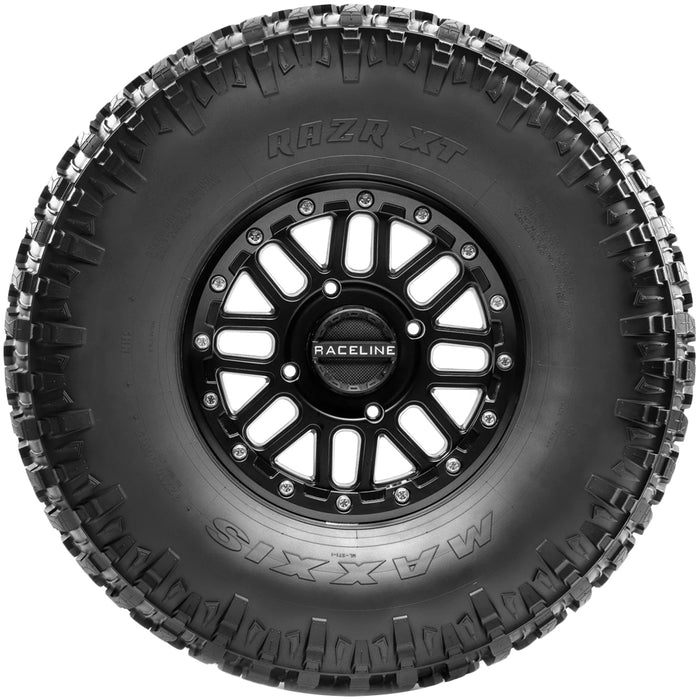 (QTY 5) 33x10.00R15 Maxxis Razr XT LRD Black Wall Tires