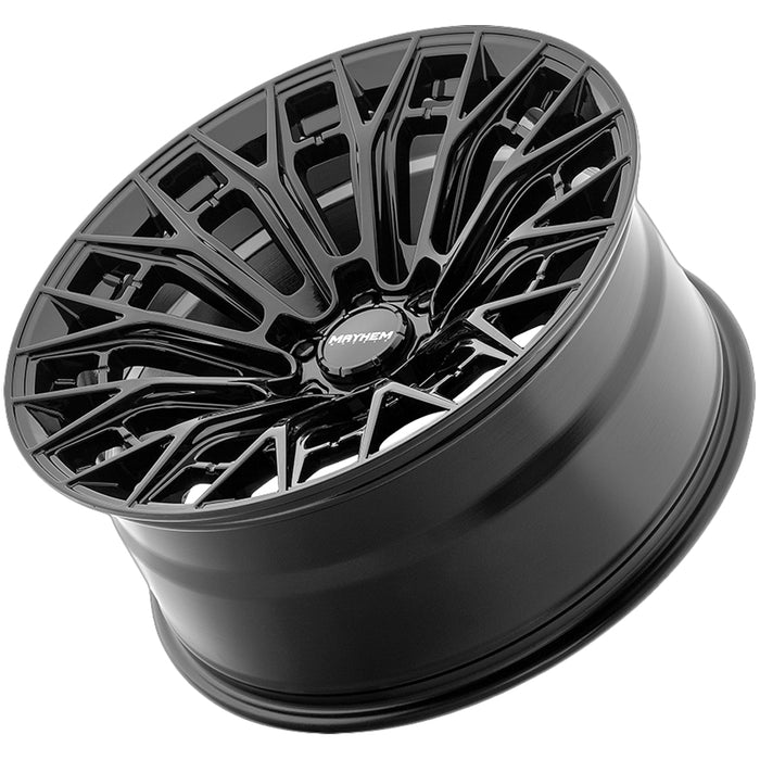 (Set of 4) Mayhem 8121 20x9 6x5.5" +0mm Gloss Black Wheels Rims 20" Inch
