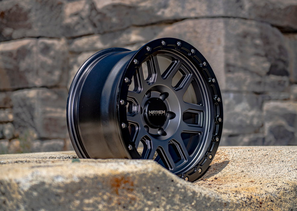 Mayhem 8304 Delta 20x9 5x5" -12mm Gunmetal Wheel Rim 20" Inch