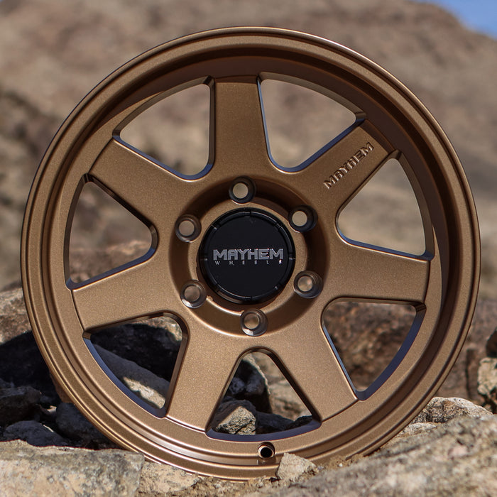 Mayhem 8307 Convoy 17x9 6x135 -6mm Matte Bronze Wheel Rim 17" Inch