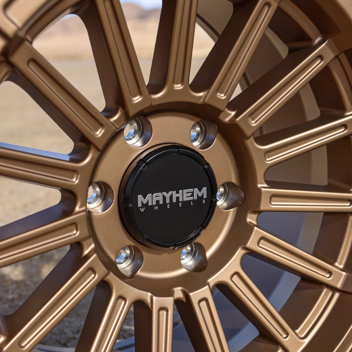 Mayhem 8309 Granite 17x9 6x135 +0mm Bronze Wheel Rim 17" Inch