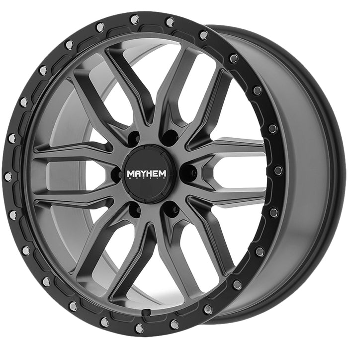 (Set of 4) Mayhem 8310 Vector 20x9 6x135 +18mm Gunmetal Wheels Rims 20" Inch