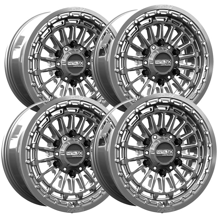 Metal FX UTV Delta 6R Beadlock MFX78344-MFX78345