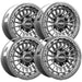Metal FX UTV Delta 6R Beadlock MFX78344-MFX78345