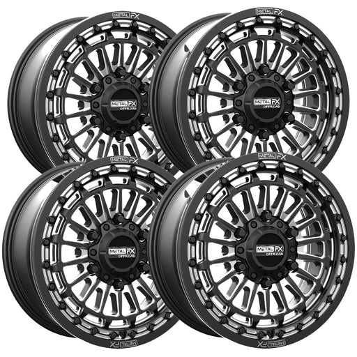 Metal FX UTV Delta 6R Beadlock MFX78342-MFX78343