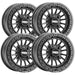 Metal FX UTV Delta Beadlock MFX78301-MFX78304