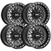 Metal FX UTV Slayer 6R Beadlock MFX78681-MFX78691