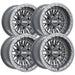 Metal FX UTV Slayer 6R Beadlock MFX78682-MFX78692