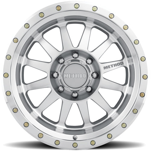 Method MR304 Double Standard 17x8.5 8x6.5" +0mm Machined Wheel Rim 17" Inch