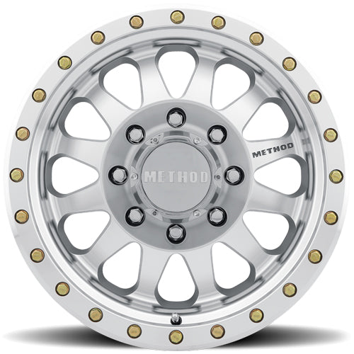 Method MR304 Double Standard 17x8.5 8x6.5" +0mm Machined Wheel Rim 17" Inch