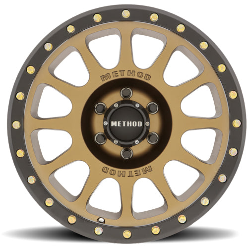 Method MR305 NV 17x8.5 6x5.5" +25mm Bronze Wheel Rim 17" Inch