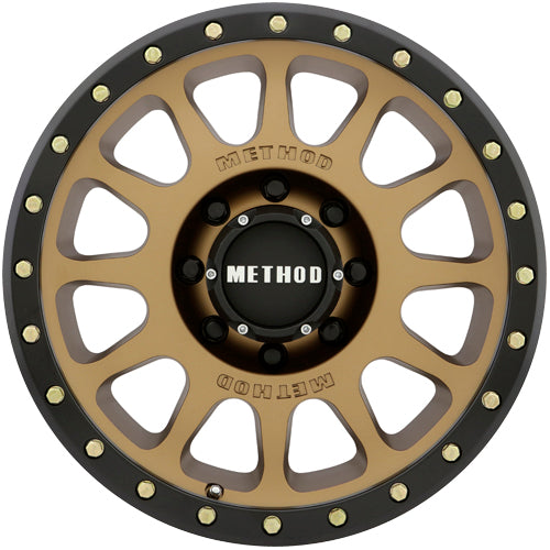 Method MR305 NV 17x8.5 8x6.5" +0mm Bronze Wheel Rim 17" Inch