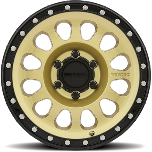 Method MR315 20x10 6x5.5" -18mm Gold Wheel Rim 20" Inch