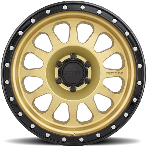 Method MR315 17x8.5 6x135 +0mm Gold Wheel Rim 17" Inch