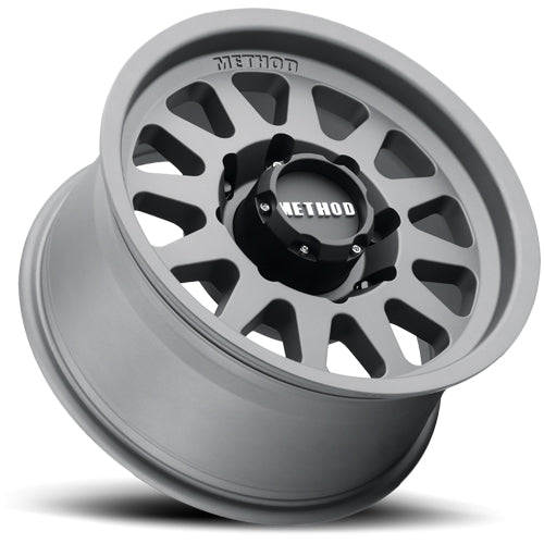 Method MR704 Bead Grip 17x9 8x6.5" +18mm Gunmetal Wheel Rim 17" Inch
