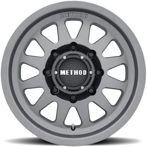 Method MR704 Bead Grip 17x9 8x6.5" +18mm Gunmetal Wheel Rim 17" Inch