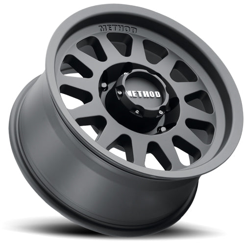 Method MR704 Bead Grip 17x9 8x6.5" +18mm Matte Black Wheel Rim 17" Inch
