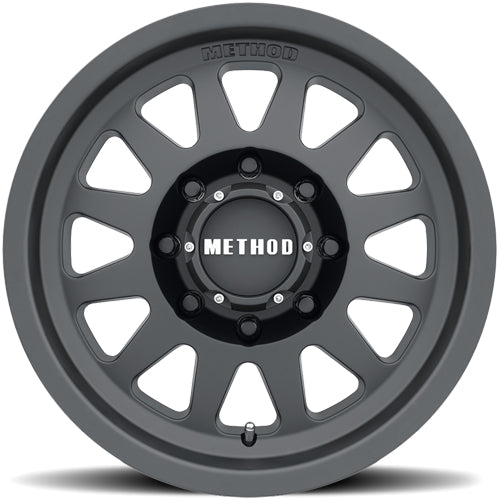 Method MR704 Bead Grip 17x9 8x6.5" +18mm Matte Black Wheel Rim 17" Inch